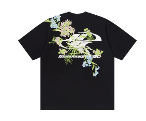 Floral Embroidered Short Sleeve T-shirt