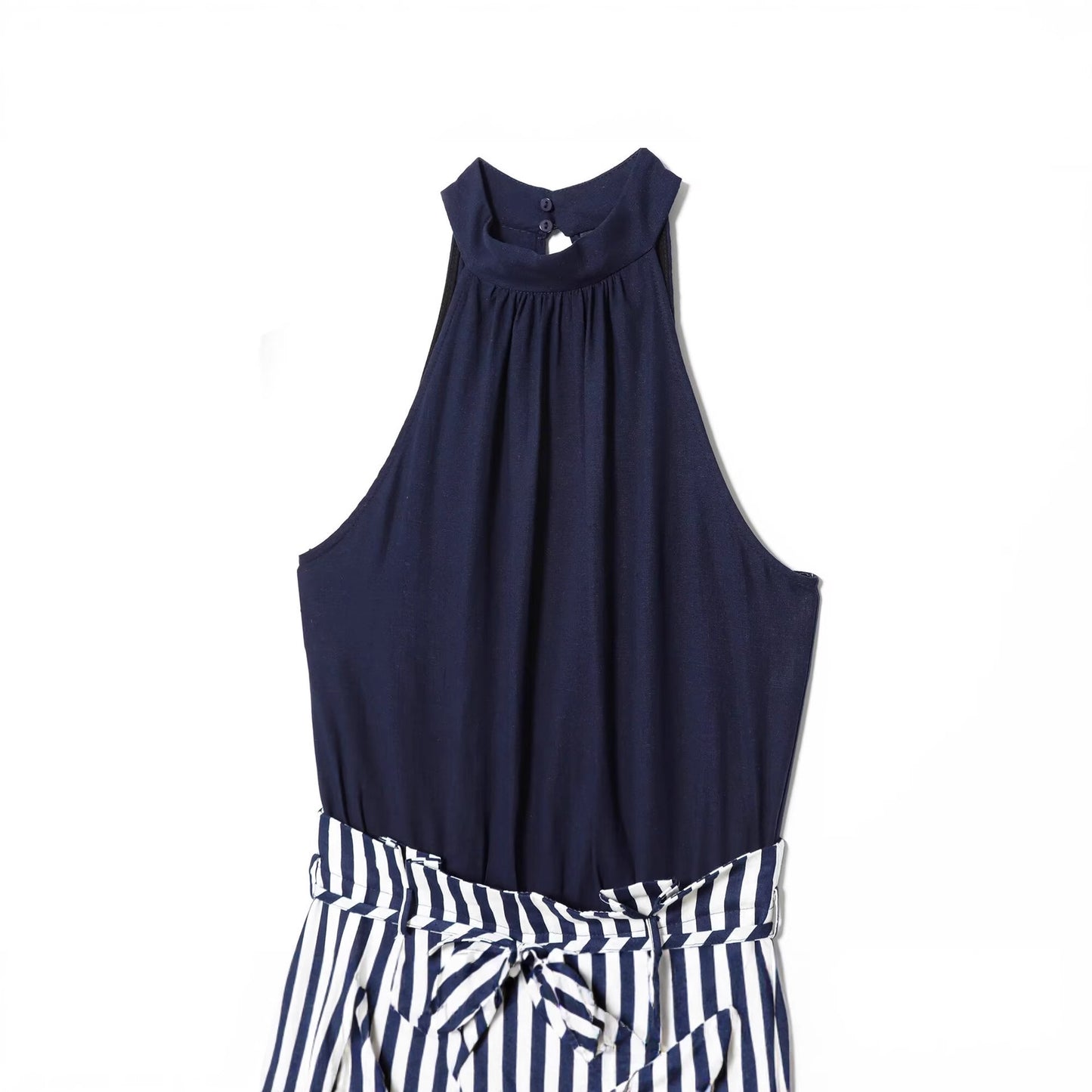 Women's Fashion Casual Linen Blend Long Jumpsuit
