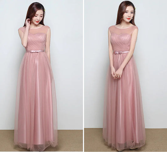 2018 New Style Bridesmaid Dress - Long One-Shoulder