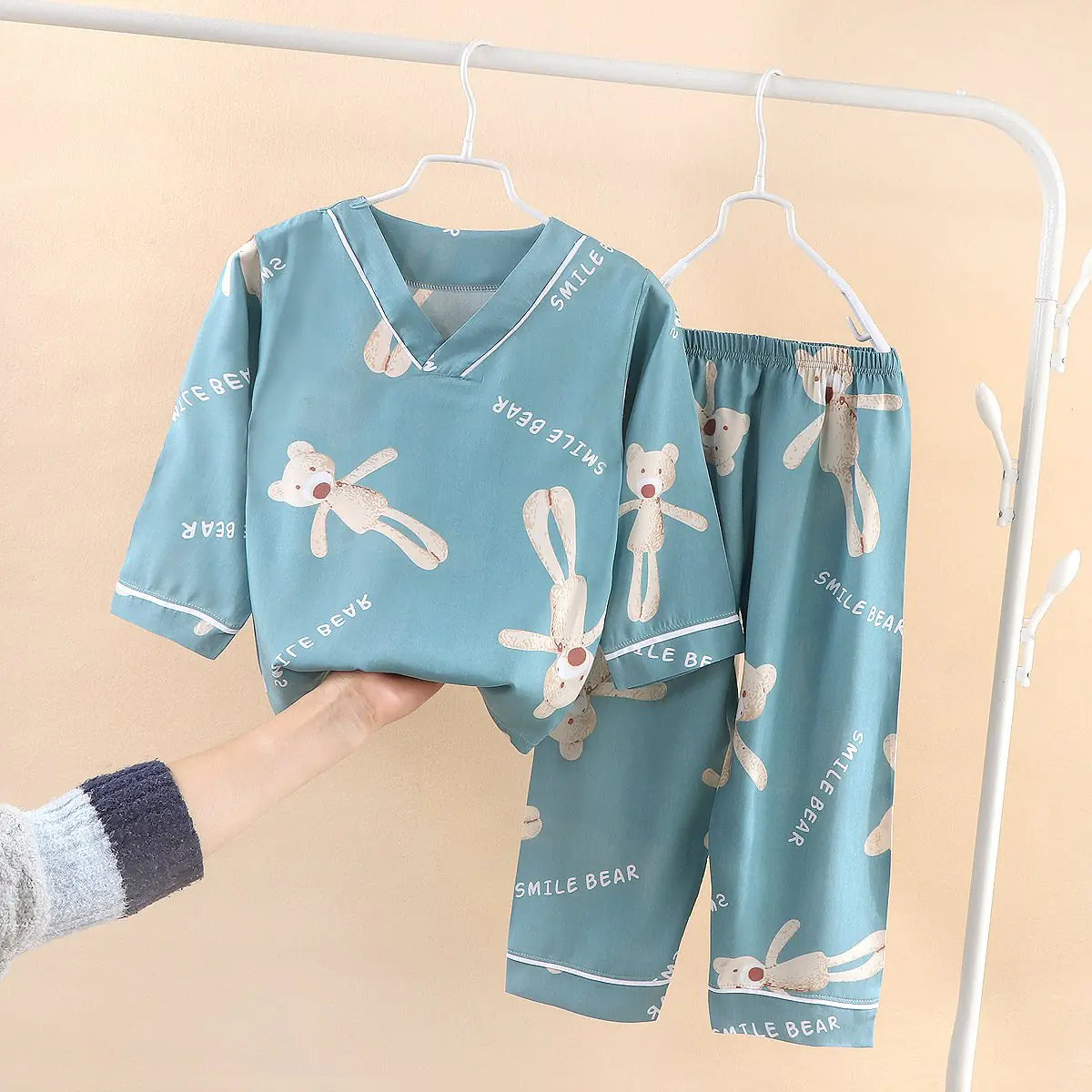 Children's Summer Lightweight Printed Homewear Set