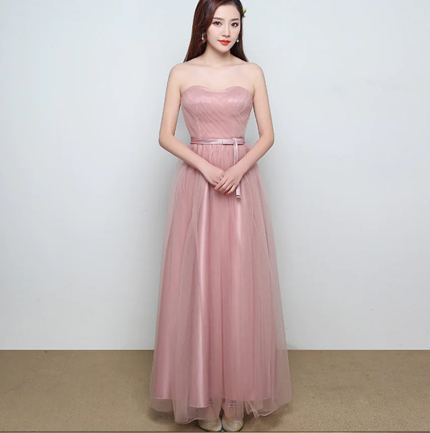 2018 New Style Bridesmaid Dress - Long One-Shoulder