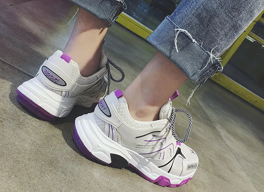 Trendy Women's Winter Sneakers 2020 - Thick Sole Dad Shoes
