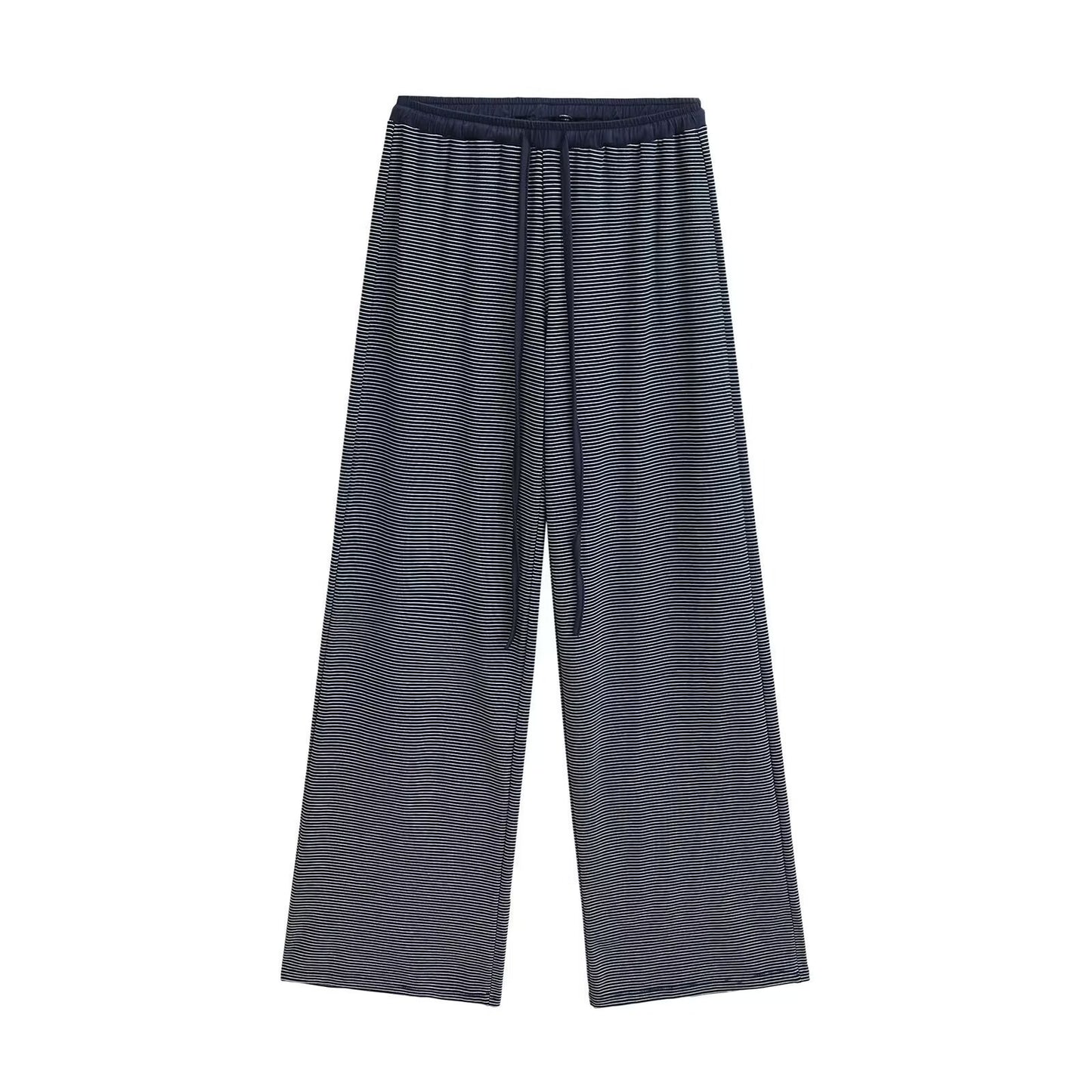 Women's Striped Short Camisole + Long Pants Set