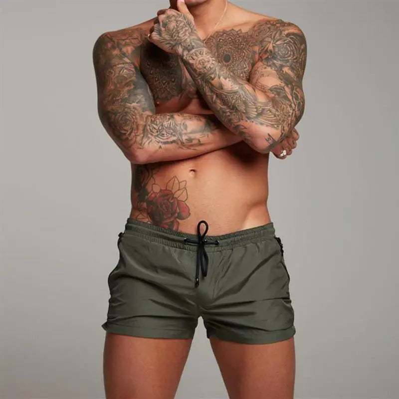 Quick-Drying Men's Summer Double Running Casual Pants