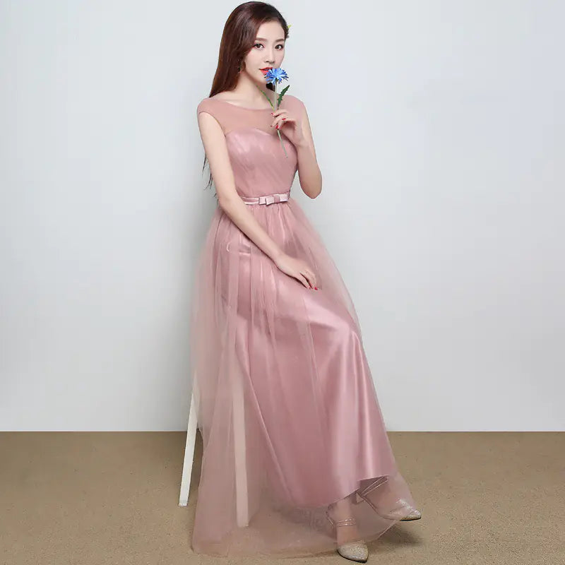 2018 New Style Bridesmaid Dress - Long One-Shoulder
