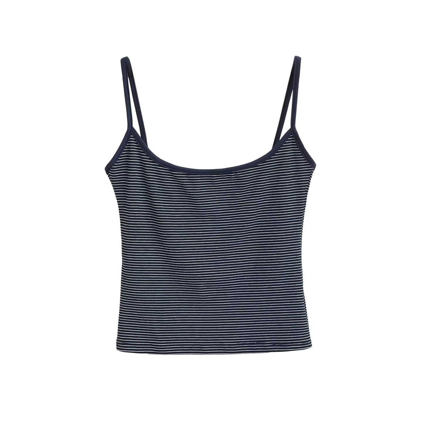 Women's Striped Short Camisole + Long Pants Set