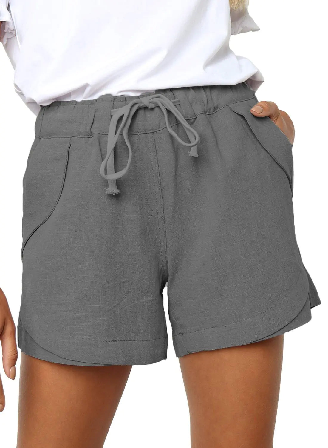 Casual Tencel High Waist Loose Wide Leg Pants for Women