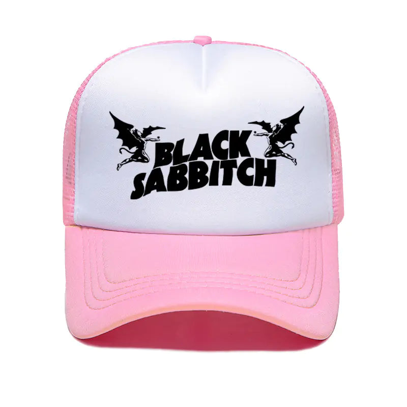 Black Sabbath Mesh Baseball Cap - Heavy Metal Style