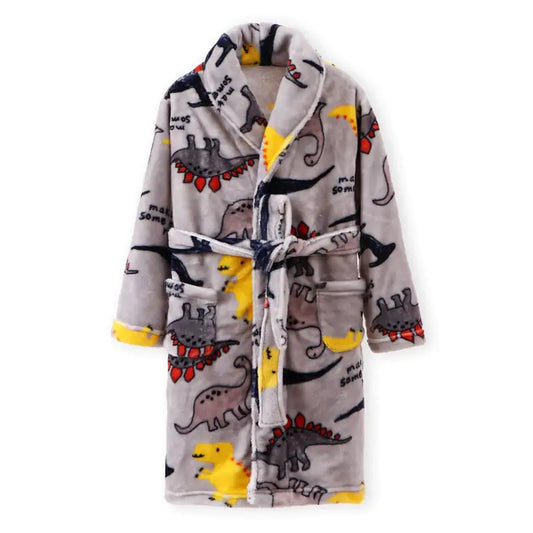 Children's Flannel Pajamas for Autumn and Winter