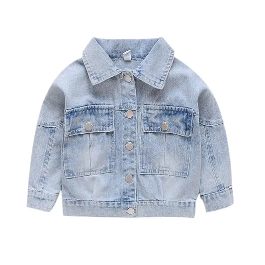 Cute All-Match Denim Jacket for Girls