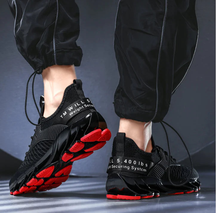 Men's Breathable Knitted Sneakers for Autumn 2019