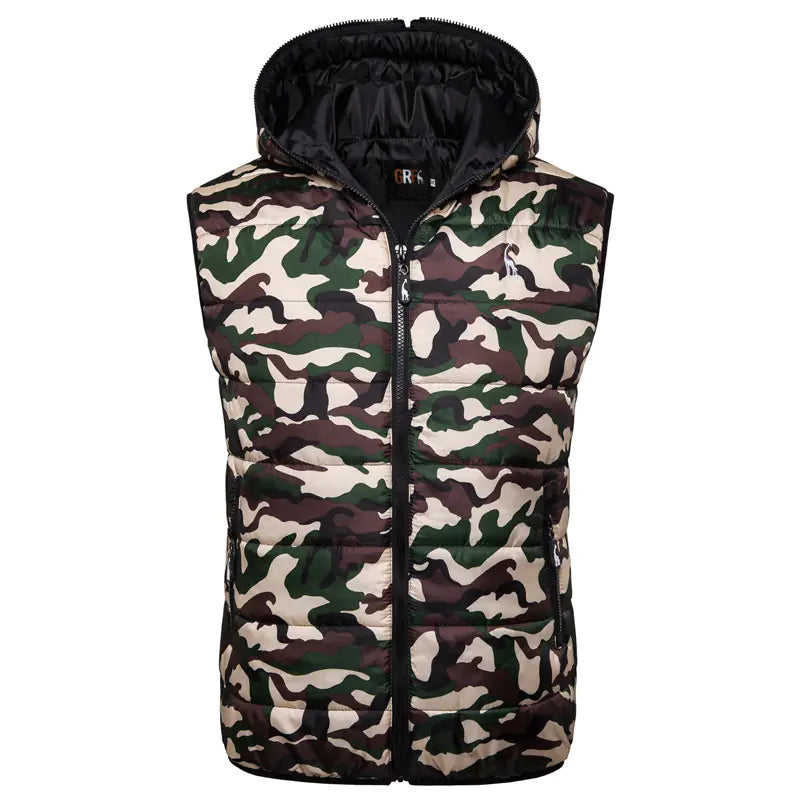 Popular Waterproof Hooded Vest for Spring and Autumn