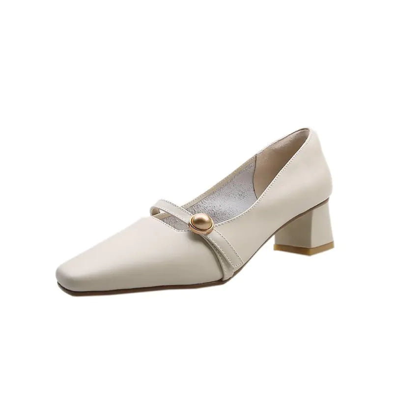 Korean Style Casual Single Buckle Fashion Shoes