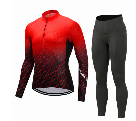 Cycling Jersey Set - Short Sleeve Riding Outfit
