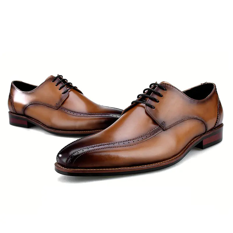 Men's Business Shoes in British Leather Cowhide