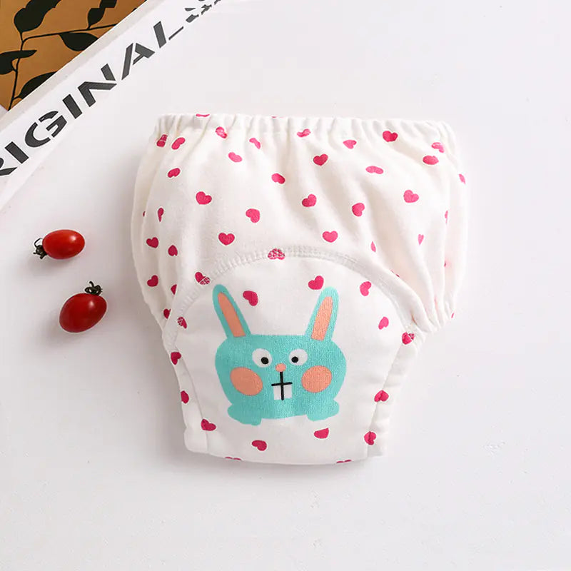 Cotton Pocket Baby Learning Pull-Up Diaper Pants