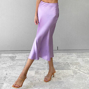 Fresh Strap Inner Wear Backless Pleated Fitted Crop Top and Skirt