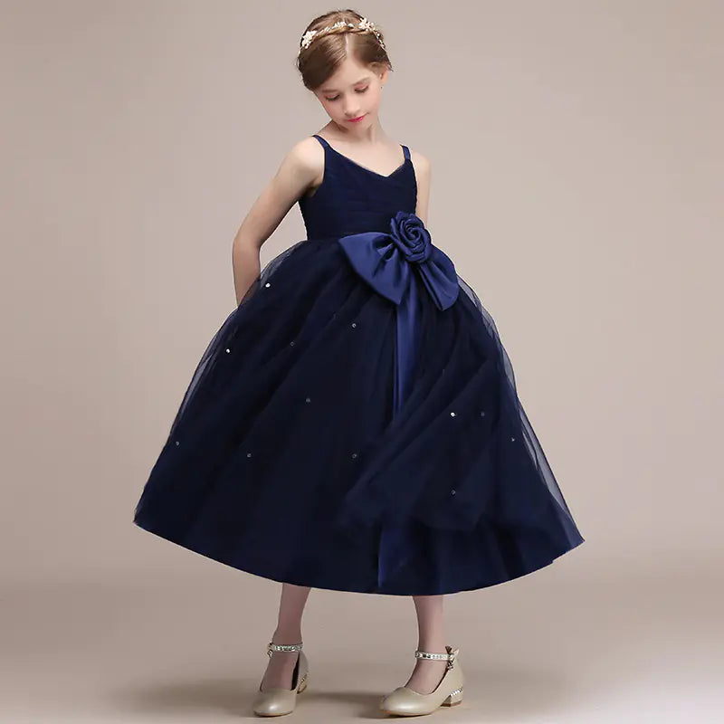 Girls' Princess Dress for Piano Performances & Events