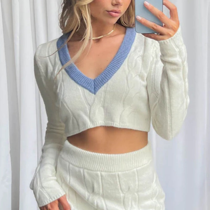 Women's High Waist Pencil Skirt Set