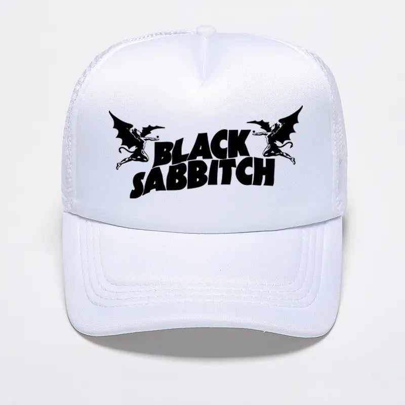 Black Sabbath Mesh Baseball Cap - Heavy Metal Style