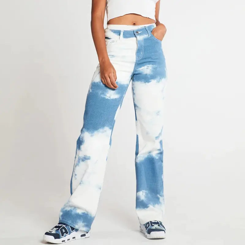 Personalized Men's Straight Loose Casual Jeans