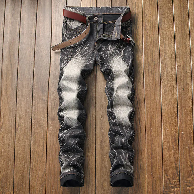 Trendy Slim Fit Men's Jeans - North American Style