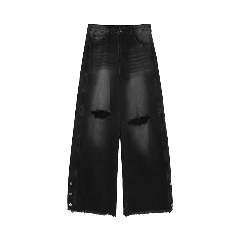 Loose Straight Casual Wide Leg Pants