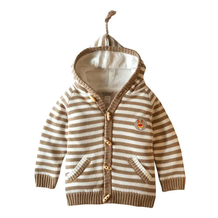 Thick Fleece Cotton Sweater Jacket for Children