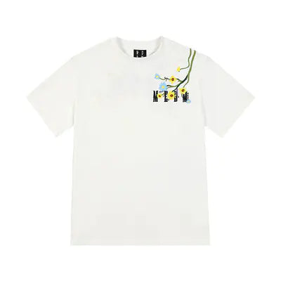 Floral Embroidered Short Sleeve T-shirt