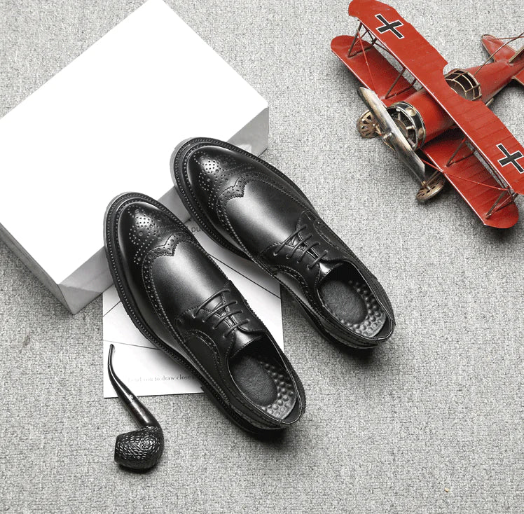 British Leather Men's Formal Business Shoes