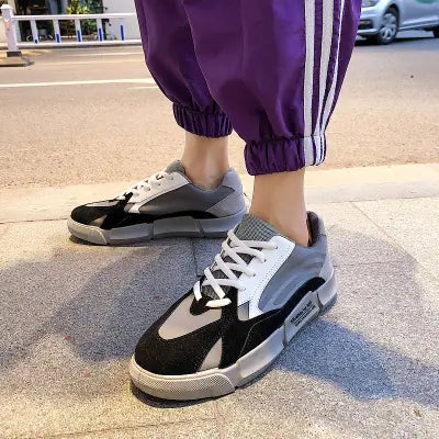 2019 Korean Ulzzang Thick Sole Retro Sneakers