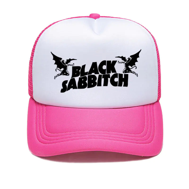 Black Sabbath Mesh Baseball Cap - Heavy Metal Style