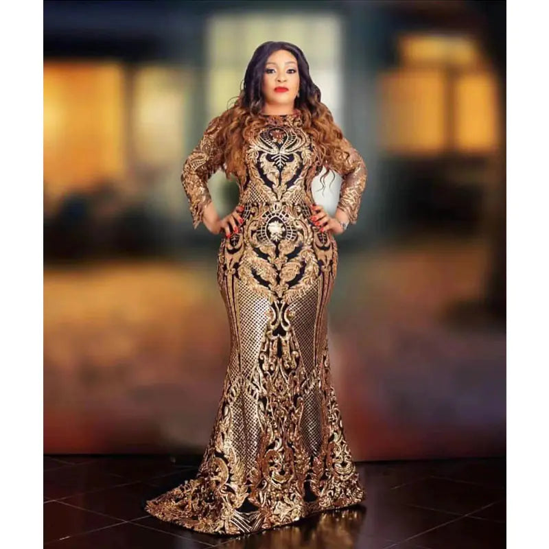 Sequin Party Dress Evening Gown