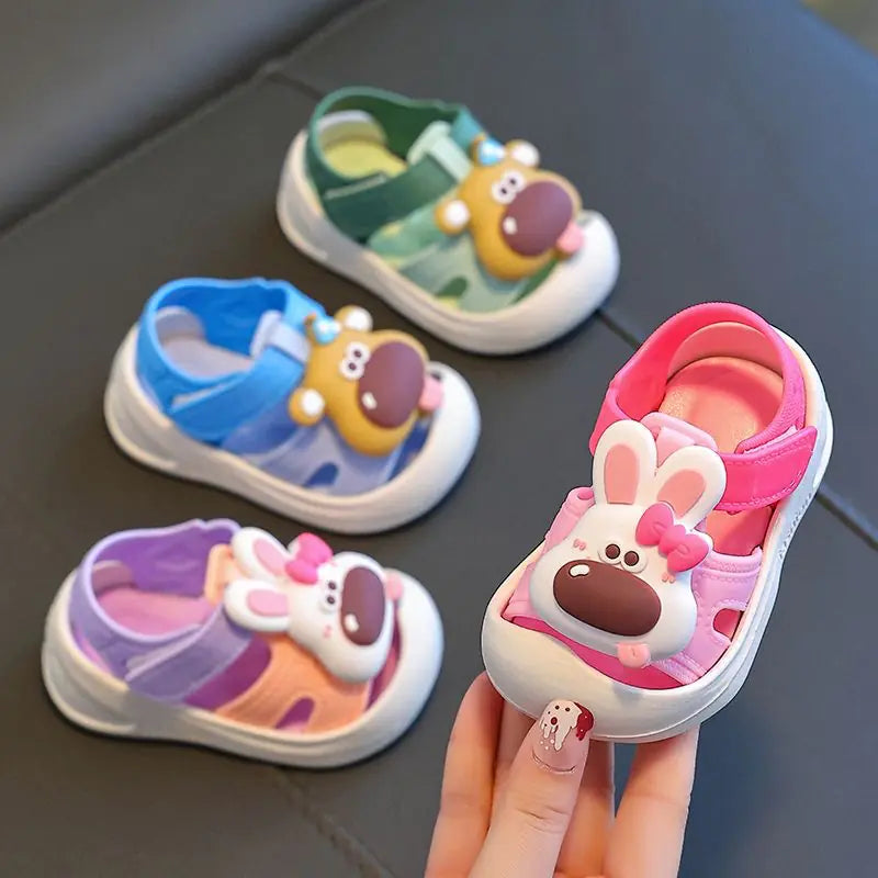 Cute Cartoon Baby Non-slip Beach Sandals for Kids