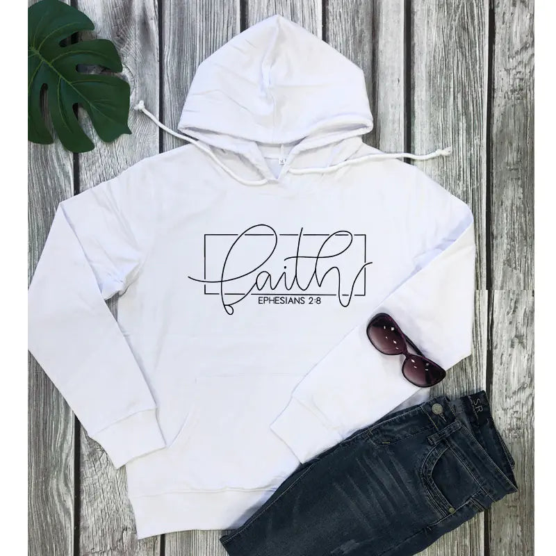 Women's Alphabet Hoodie with Pocket Sweatshirt