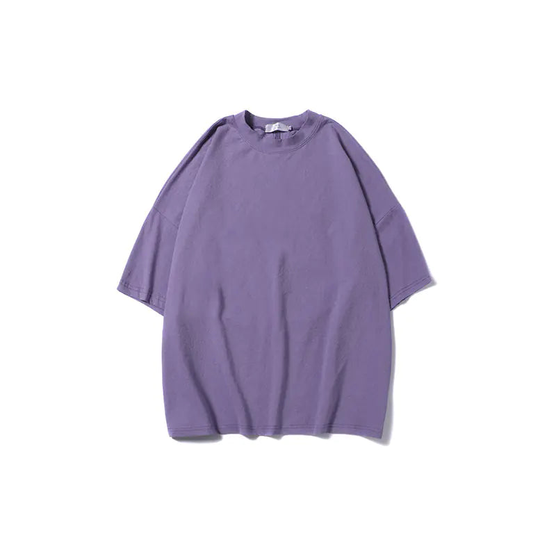 Minimalist Short Sleeve Loose Fit Men's T-Shirt