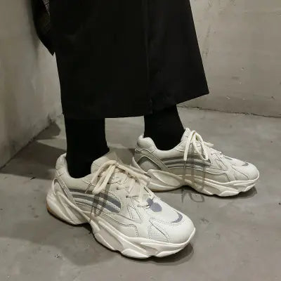 2019 Korean Ulzzang Thick Sole Retro Sneakers