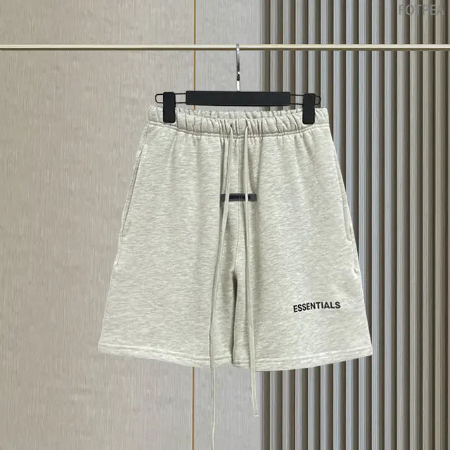 Men's Loose Casual Cropped Drawstring Pants