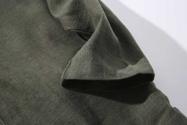 2019 Men’s Linen Autumn Vintage Chinese Style Cardigan