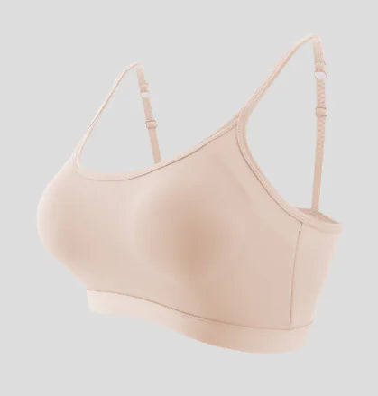 Removable Cotton Chest Yoga Cami Top with Straps