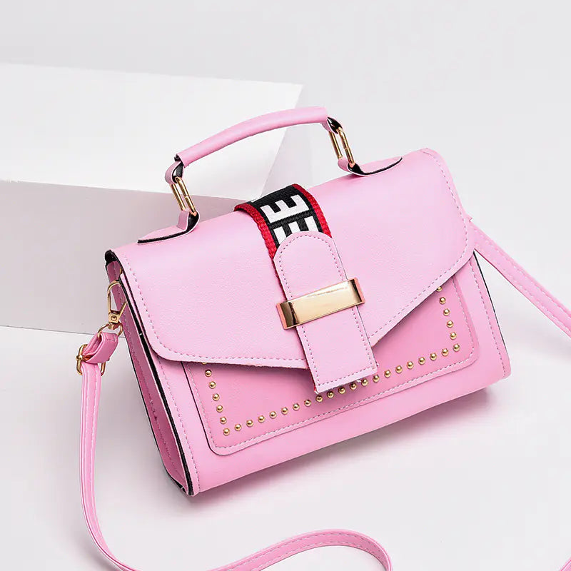 Trendy Korean Small Square Single-Handle Shoulder Bag