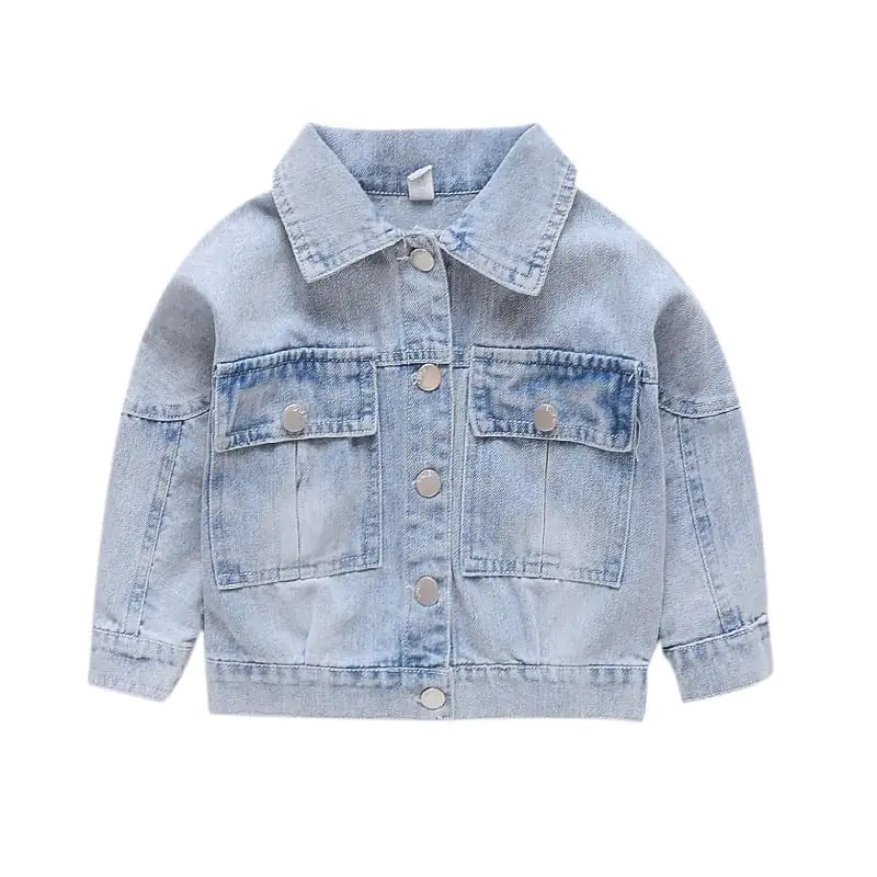 Cute All-Match Denim Jacket for Girls