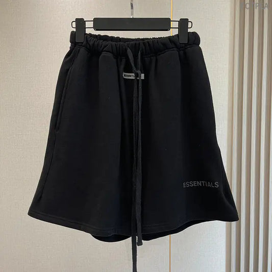 Men's Loose Casual Cropped Drawstring Pants