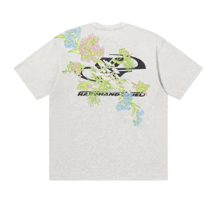 Floral Embroidered Short Sleeve T-shirt