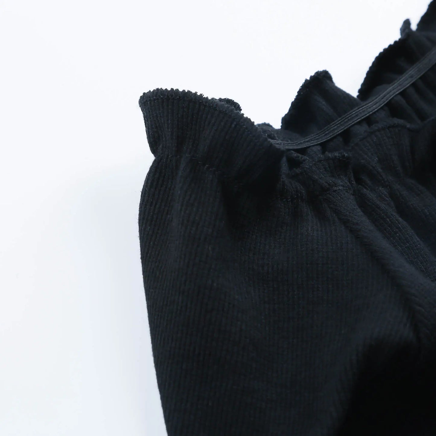 New Short Cropped Off-Shoulder Long Sleeve Top