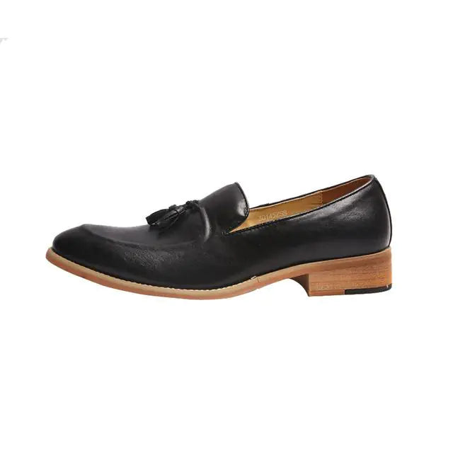 Men's Genuine Leather Oxford Shoes (British Style)