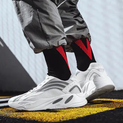 2019 Korean Ulzzang Thick Sole Retro Sneakers