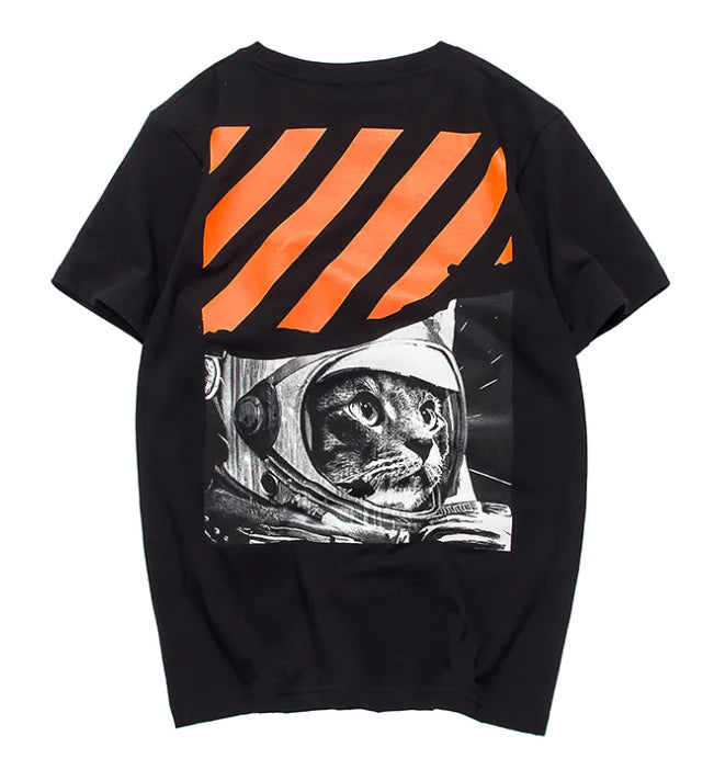 Casual Short Sleeve T-Shirt with Digital Print