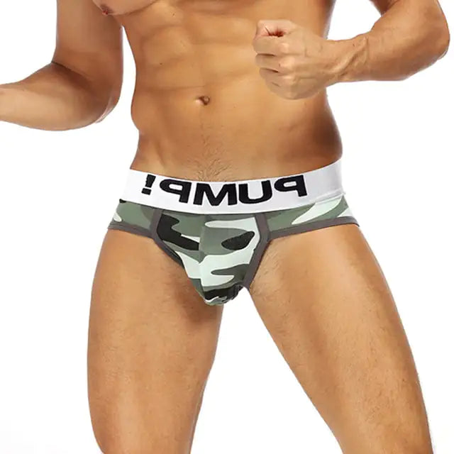 Breathable Cotton Jockstrap Briefs for Men