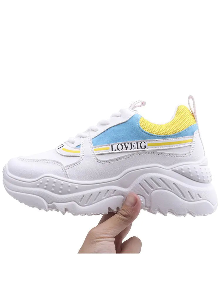 Thick Sole Breathable Dad Sneakers (Sport Style)